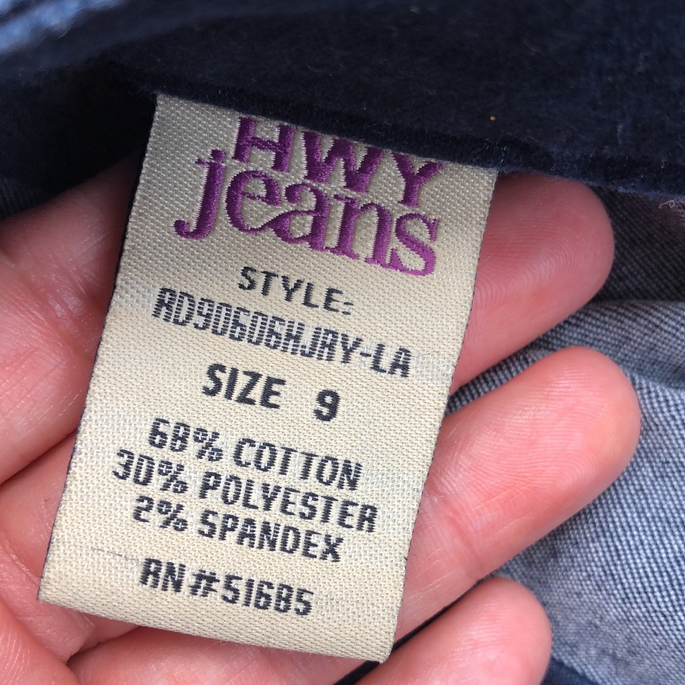 NWOT! - HIGHWAY JEANS - Smooth-Fit Super High-Rise w/Stretch - Picture 3 of 6